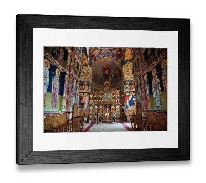 Framed Print : Saon Nunnery, Manastirea Saon, near Tulcea, Dobruja, Romania Framed Print : Saon Nunnery, Manastirea Saon, near Tulcea, Dobruja, Romania