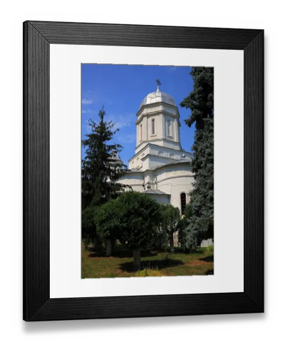 Framed Print : Cocos Monastery for Men, near Tulcea, Dobruja, Romania Framed Print : Cocos Monastery for Men, near Tulcea, Dobruja, Romania