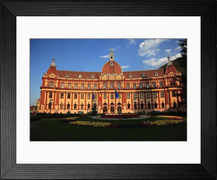 Framed Print : Prefecture of Brasov, Brasov, Transylvania, Romania Framed Print : Prefecture of Brasov, Brasov, Transylvania, Romania