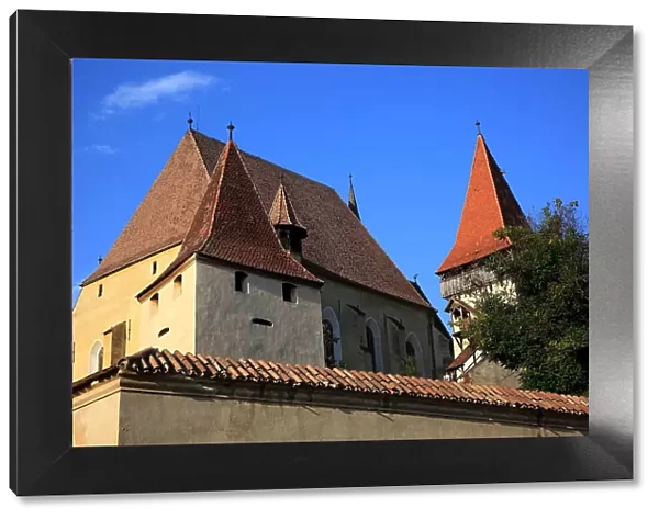 Fortified church, UNESCO World Heritage Site, Biertan, Biertan, a commune in Sibiu County, Transylvania, Romania