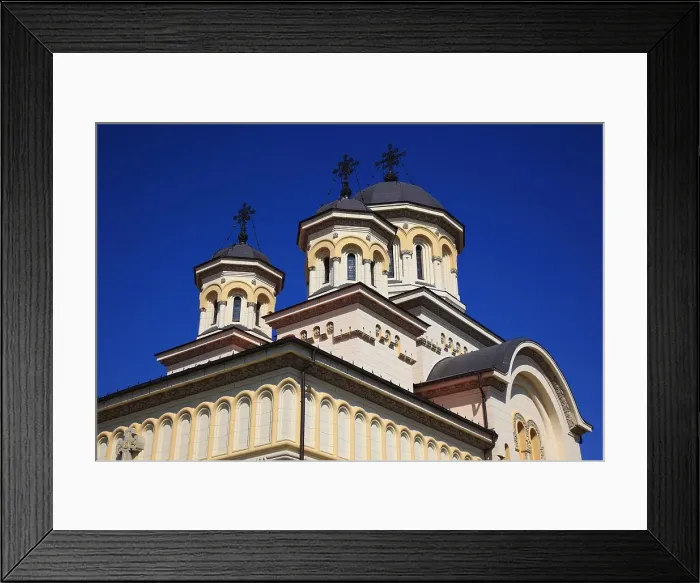 Framed Print : Coronation Cathedral of the Romanian Orthodox Church, Alba Iulia, Balgrad, German Karlsburg, is the capital of Alba County in Transylvania, Romania Framed Print : Coronation Cathedral of the Romanian Orthodox Church, Alba Iulia, Balgrad, German Karlsburg, is the capital of Alba County in Transylvania, Romania
