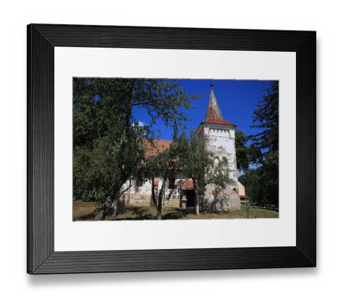Framed Print : Romanesque Chapel of Geoagui, Transylvania, Romania Framed Print : Romanesque Chapel of Geoagui, Transylvania, Romania