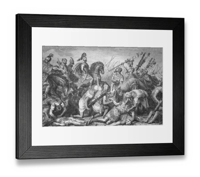 Framed Print : Second Punic War, The Cannibal War, The Battle of Casilinum, Italy, Roman Victims Are Stripped of Their Ornaments, The History of Ancient Rome, Roman Empire, Historical, Digitally Restored Reproduction of a 19th century Original Framed Print : Second Punic War, The Cannibal War, The Battle of Casilinum, Italy, Roman Victims Are Stripped of Their Ornaments, The History of Ancient Rome, Roman Empire, Historical, Digitally Restored Reproduction of a 19th century Original