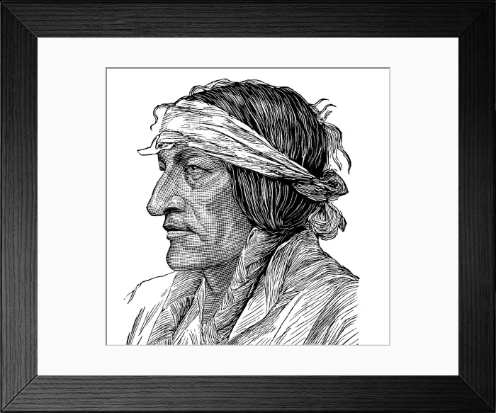 Framed Print : Sitting Bull Framed Print : Sitting Bull