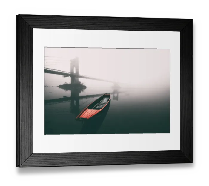 Framed Print : A boat on the Loire Framed Print : A boat on the Loire