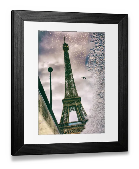 Framed Print : Eiffel Tower Framed Print : Eiffel Tower