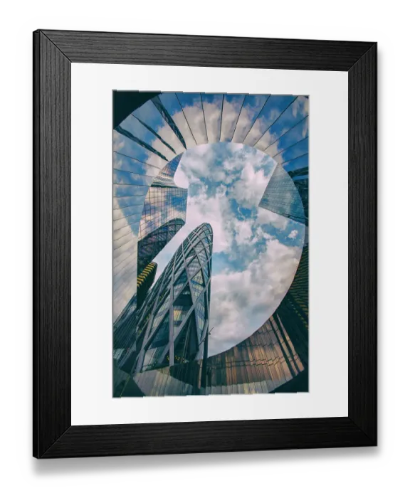 Framed Print : La Defense Framed Print : La Defense