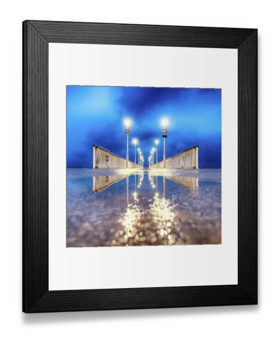 Framed Print : Thiers pier, Arcachon, France