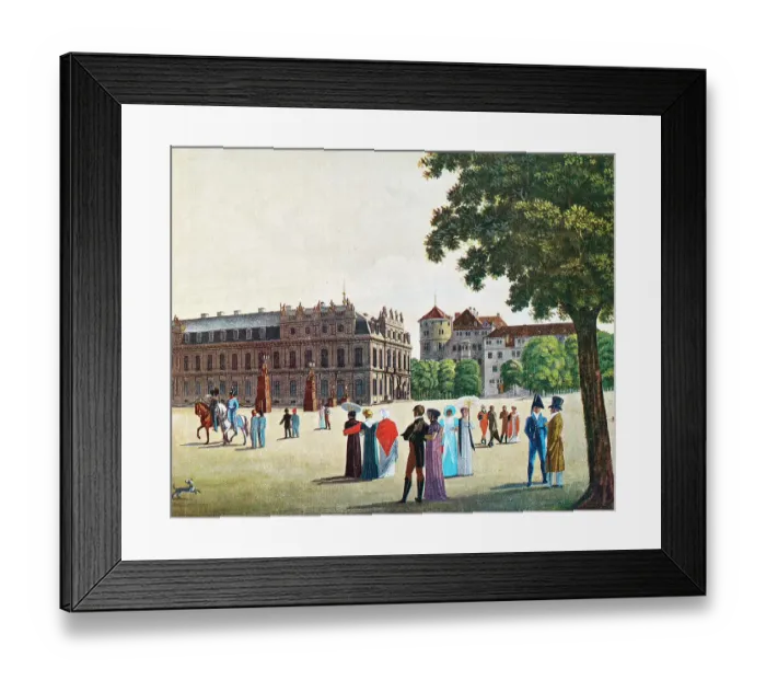 Framed Print : Stuttgart downtown public park Framed Print : Stuttgart downtown public park