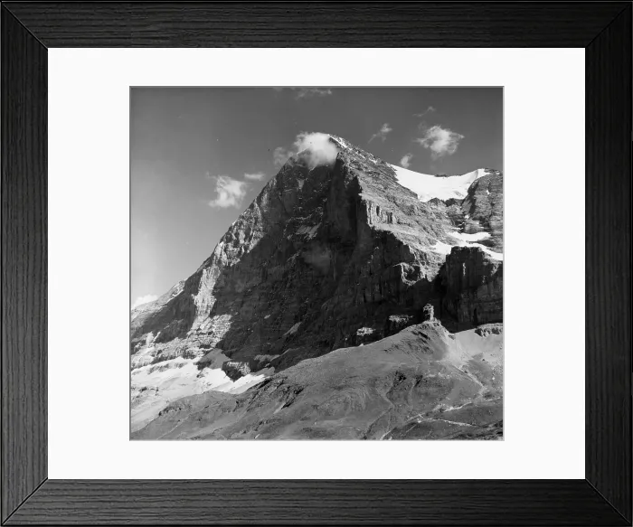 Framed Print : North Face Eiger Framed Print : North Face Eiger