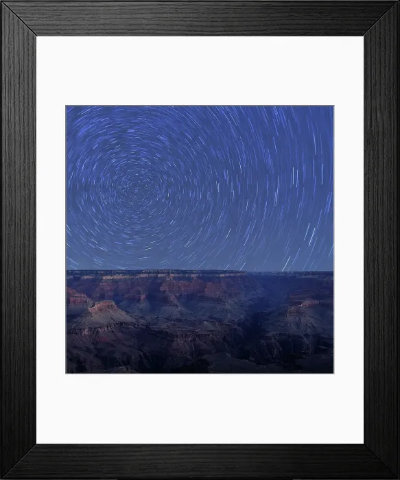 Framed Print : Starring Night at Grand Canyon Framed Print : Starring Night at Grand Canyon