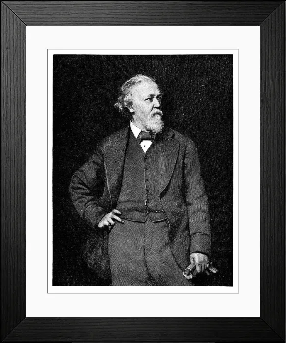 Framed Print : Robert Browning Framed Print : Robert Browning