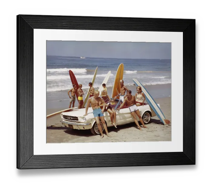 Framed Print : Friends having fun on beach Framed Print : Friends having fun on beach