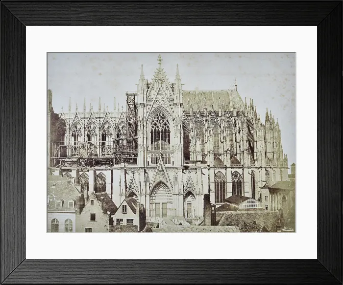 Framed Print : Cologne cathedral, 1856 Framed Print : Cologne cathedral, 1856