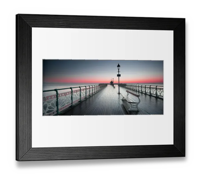 Framed Print : Penarth Pier Sunrise Framed Print : Penarth Pier Sunrise