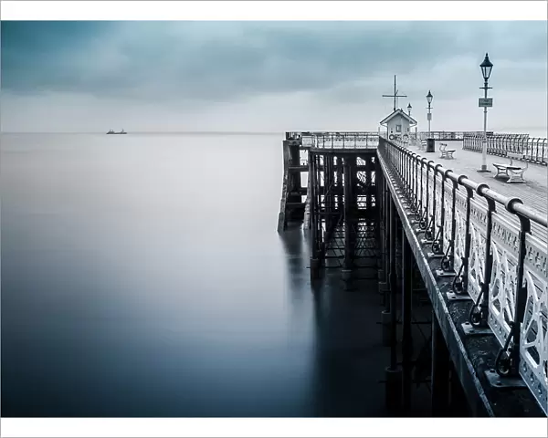 Penarth Pier, a fine example of Victorian engineering