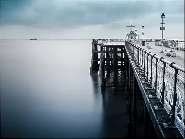 Penarth Pier, a fine example of Victorian engineering