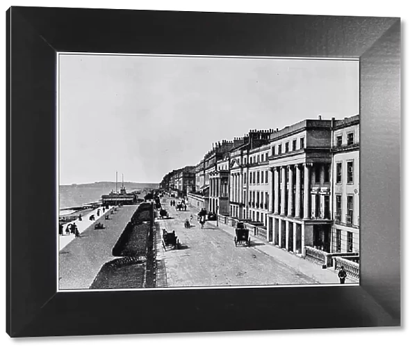 Antique photograph of seaside towns of Great Britain and Ireland: St Leonards