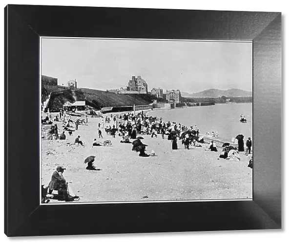 Antique photograph of seaside towns of Great Britain and Ireland: Colwyn Bay
