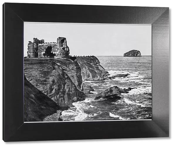 Antique photograph of seaside towns of Great Britain and Ireland: North Berwick