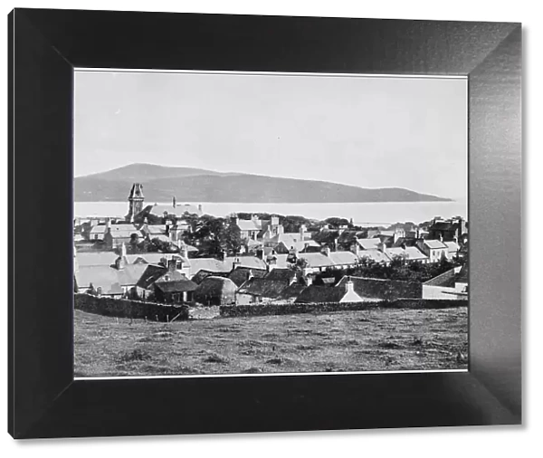 Antique photograph of seaside towns of Great Britain and Ireland: Wigtown