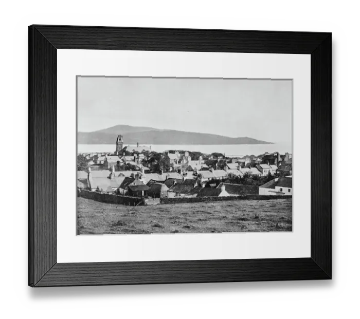 Framed Print : Antique photograph of seaside towns of Great Britain and Ireland: Wigtown Framed Print : Antique photograph of seaside towns of Great Britain and Ireland: Wigtown