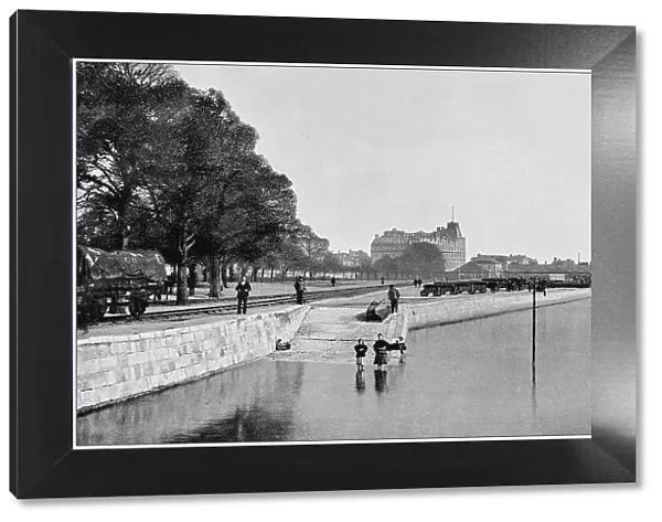 Antique photograph of seaside towns of Great Britain and Ireland: Southampton