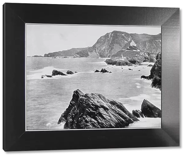 Antique photograph of seaside towns of Great Britain and Ireland: Ilfracombe