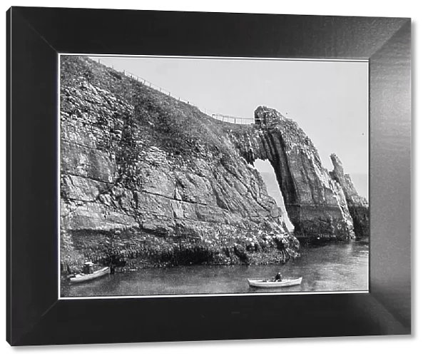Antique photograph of seaside towns of Great Britain and Ireland: Torquay