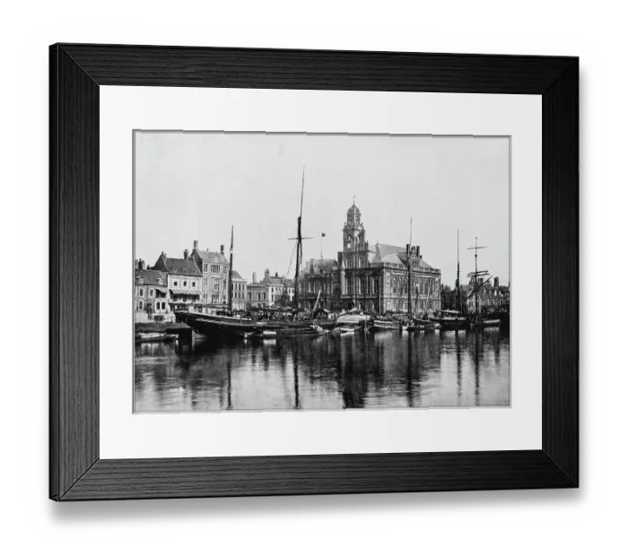 Framed Print : Antique photograph of seaside towns of Great Britain and Ireland: Great Yarmouth Framed Print : Antique photograph of seaside towns of Great Britain and Ireland: Great Yarmouth