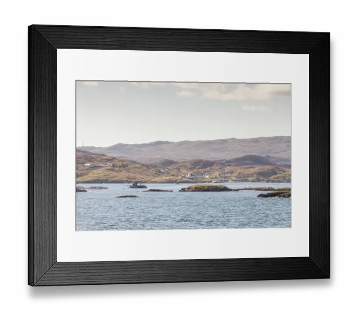 Framed Print : The coastline of the Isle of Harris Framed Print : The coastline of the Isle of Harris