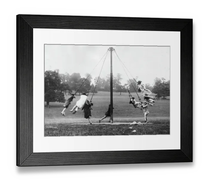 Framed Print : Richmond Maypole Framed Print : Richmond Maypole