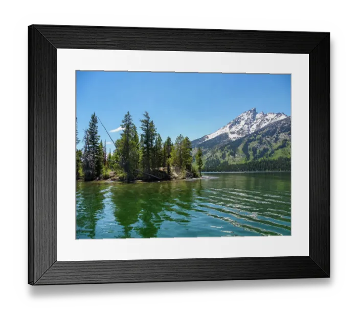 Framed Print : Jenny Lake in Grand Teton National Park Framed Print : Jenny Lake in Grand Teton National Park