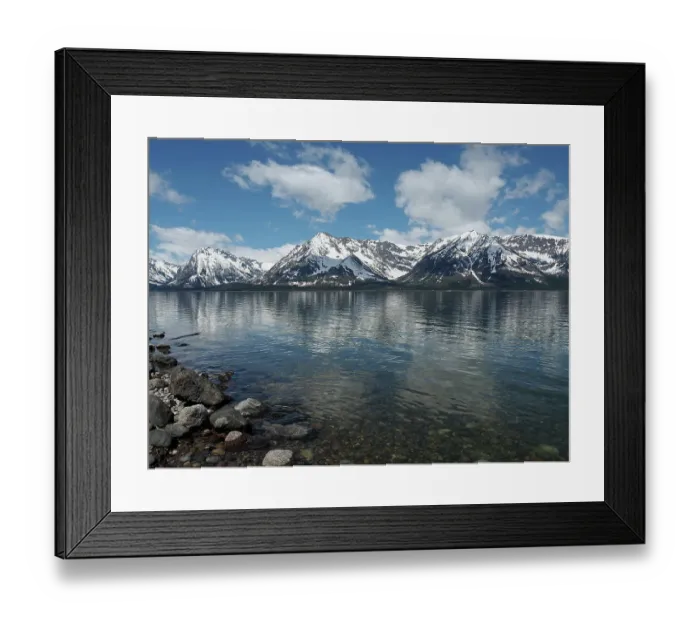 Framed Print : Jackson Lake at Colter Bay, Wyoming Framed Print : Jackson Lake at Colter Bay, Wyoming