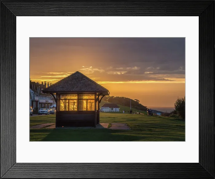 Framed Print : Herne Bay. Kent sunset Framed Print : Herne Bay. Kent sunset