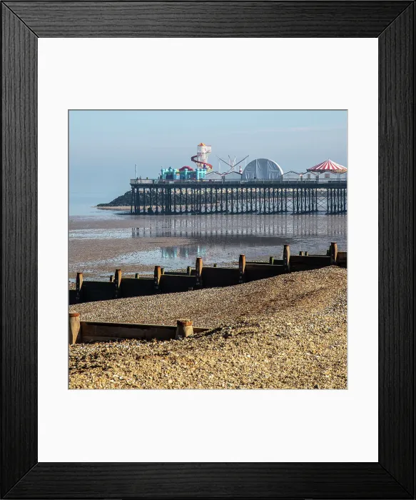 Framed Print : Pier at Herne Bay, Kent, England Framed Print : Pier at Herne Bay, Kent, England