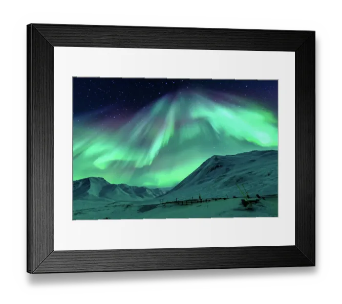 Framed Print : Northern Lights Framed Print : Northern Lights