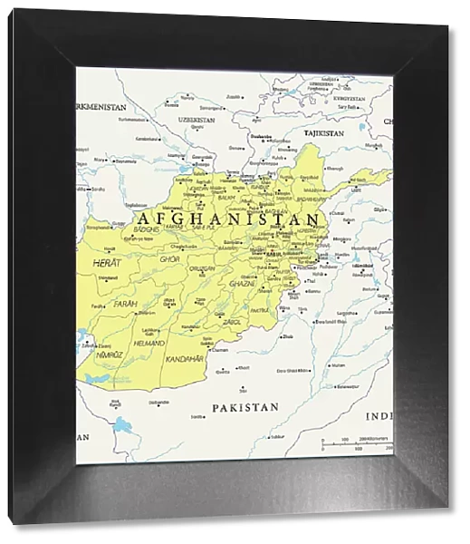 Afghanistan Reference Map