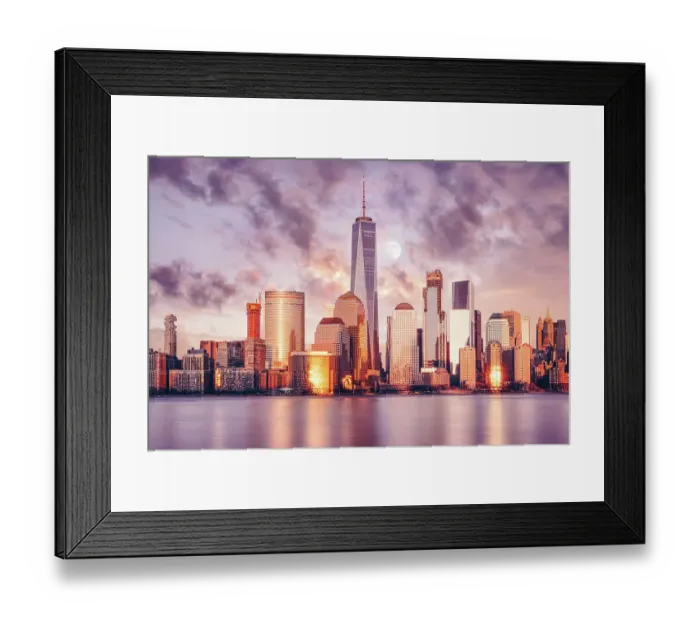 Framed Print : One World Trade Center Dominating the Skyline Framed Print : One World Trade Center Dominating the Skyline