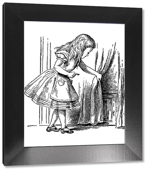 Curious Alice, Alice's Adventures in Wonderland
