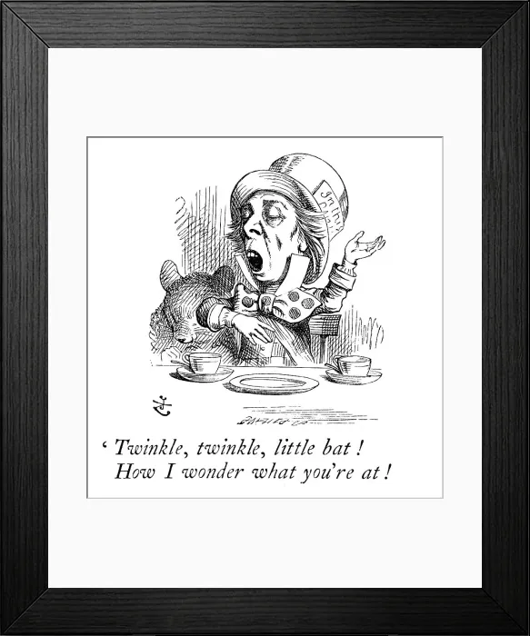 Framed Print : The Mad Hatter Framed Print : The Mad Hatter