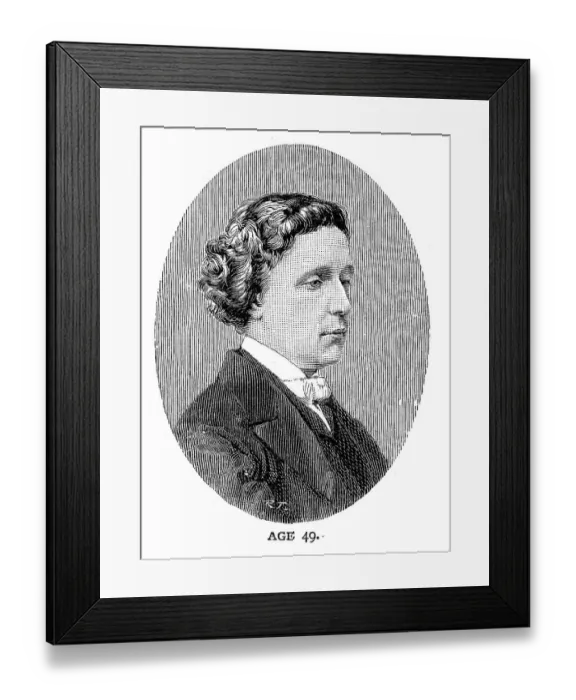 Framed Print : Lewis Carroll Framed Print : Lewis Carroll