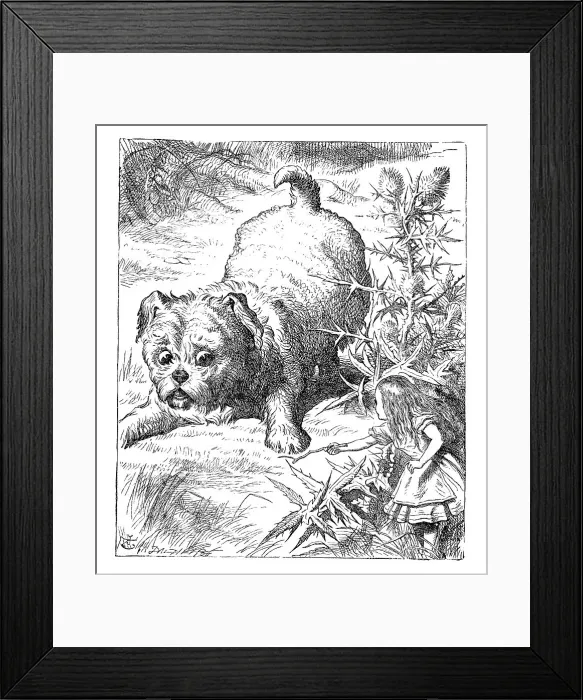 Framed Print : Alice in Wonderland Framed Print : Alice in Wonderland