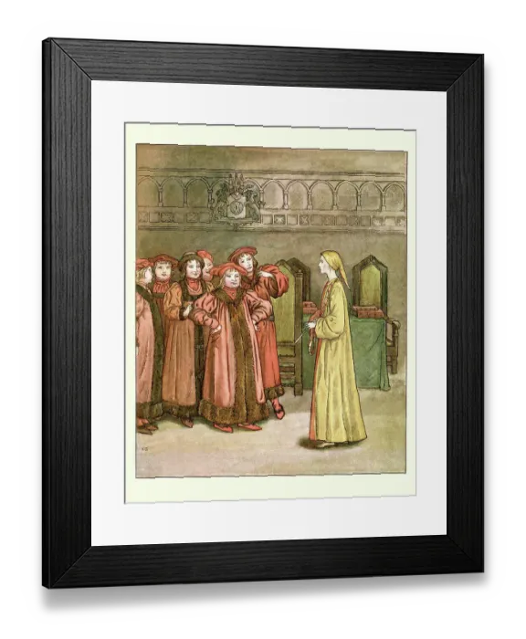 Framed Print : Pied Piper of Hamelin