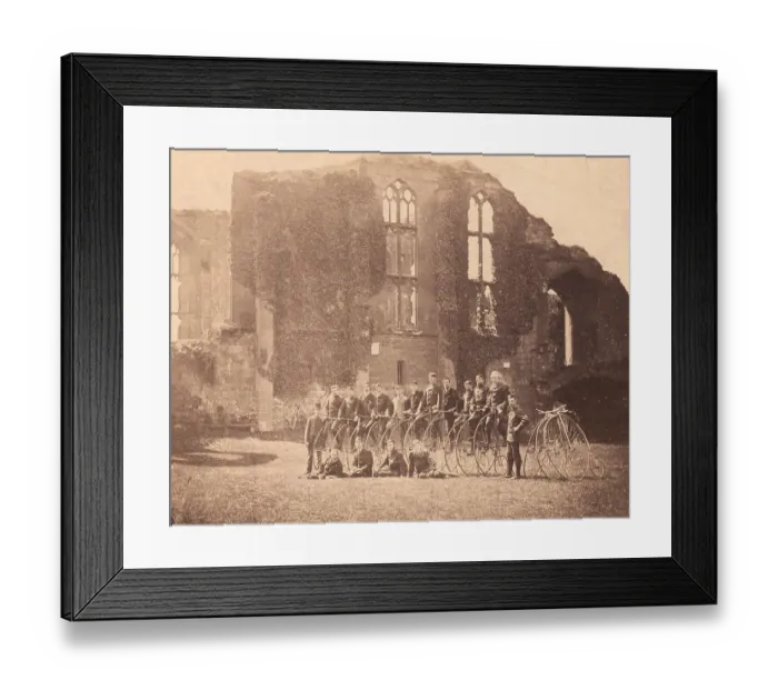 Framed Print : Penny Farthing Team Framed Print : Penny Farthing Team