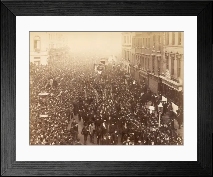 Framed Print : Electoral Reform Demo