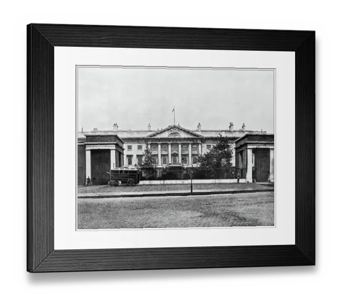 Framed Print : Antique photograph of London: The Mint Framed Print : Antique photograph of London: The Mint