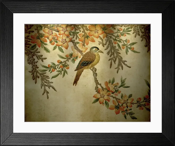 Framed Print : Old Chinese Painting Framed Print : Old Chinese Painting