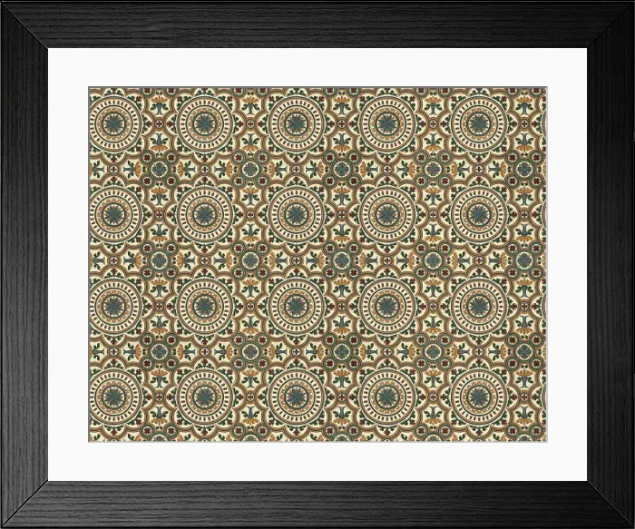Framed Print : Wallpaper Italy 16th Century Framed Print : Wallpaper Italy 16th Century