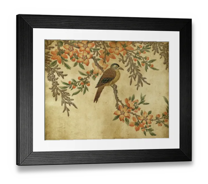 Framed Print : Old Dirty Chinese Painting Framed Print : Old Dirty Chinese Painting